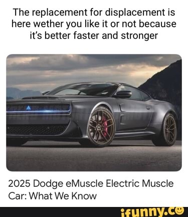 2025 Dodge eMuscle Electric Muscle Car: Smoke All Four of 'Em