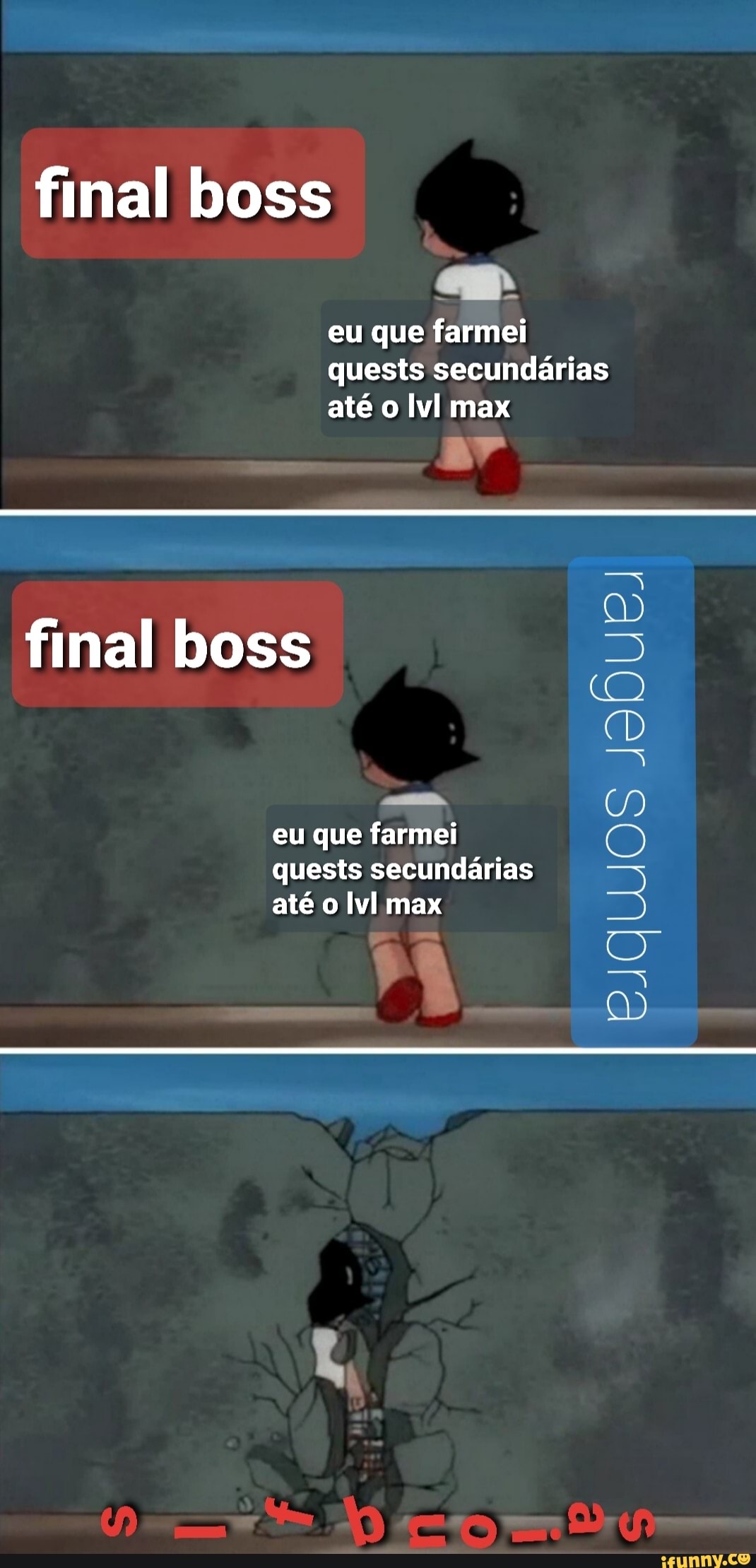 Último Boss dos jogos um alho cósmico climôniaco q cispara sangue - iFunny  Brazil