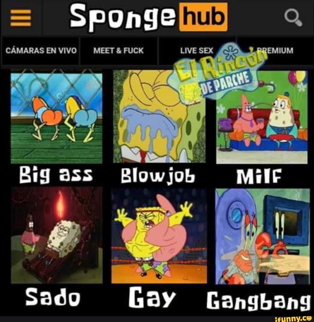 Sponge CAMARAS EN VIVO MEET & FUCK ngbang Blow jobs Milt Sado Gay La -  iFunny Brazil