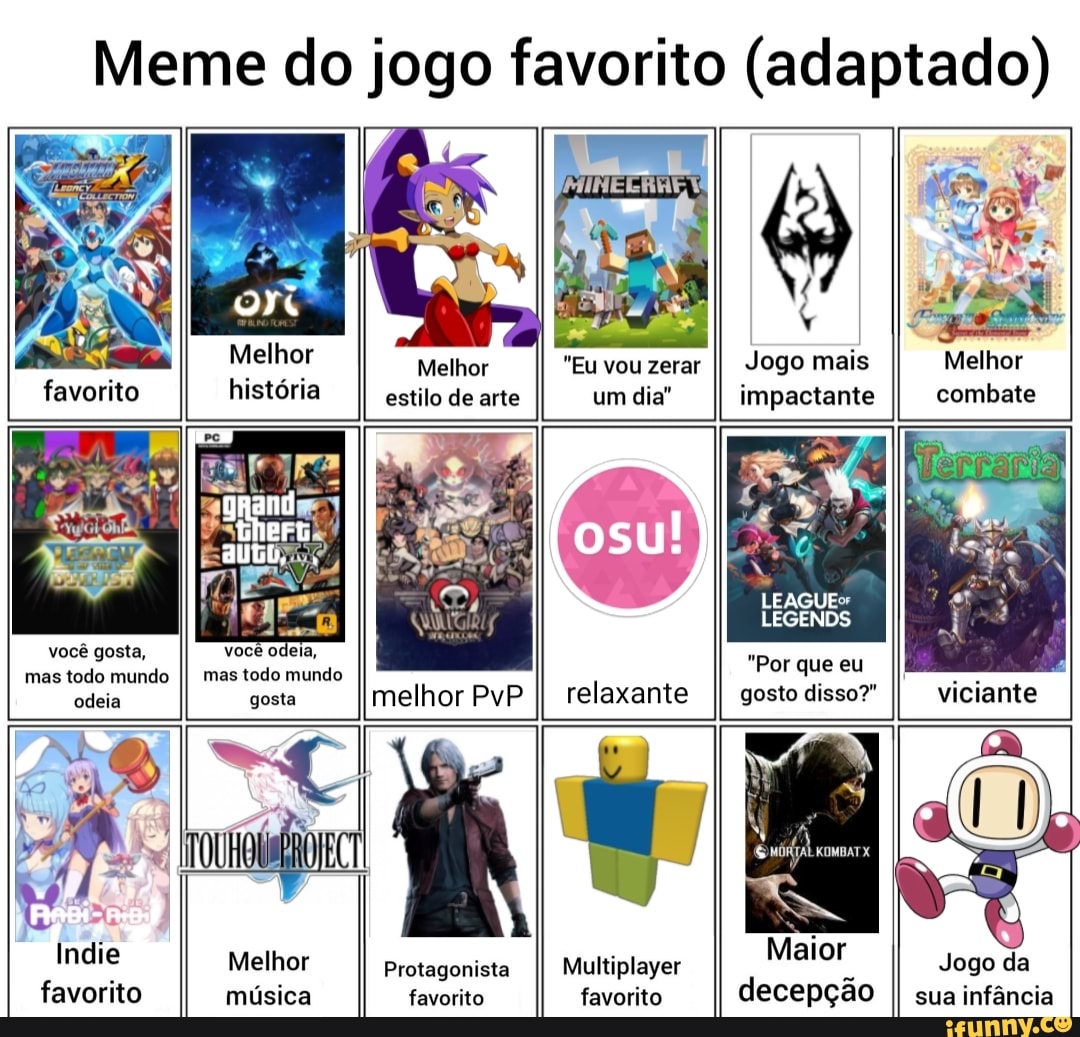 Música - Meu Game Favorito