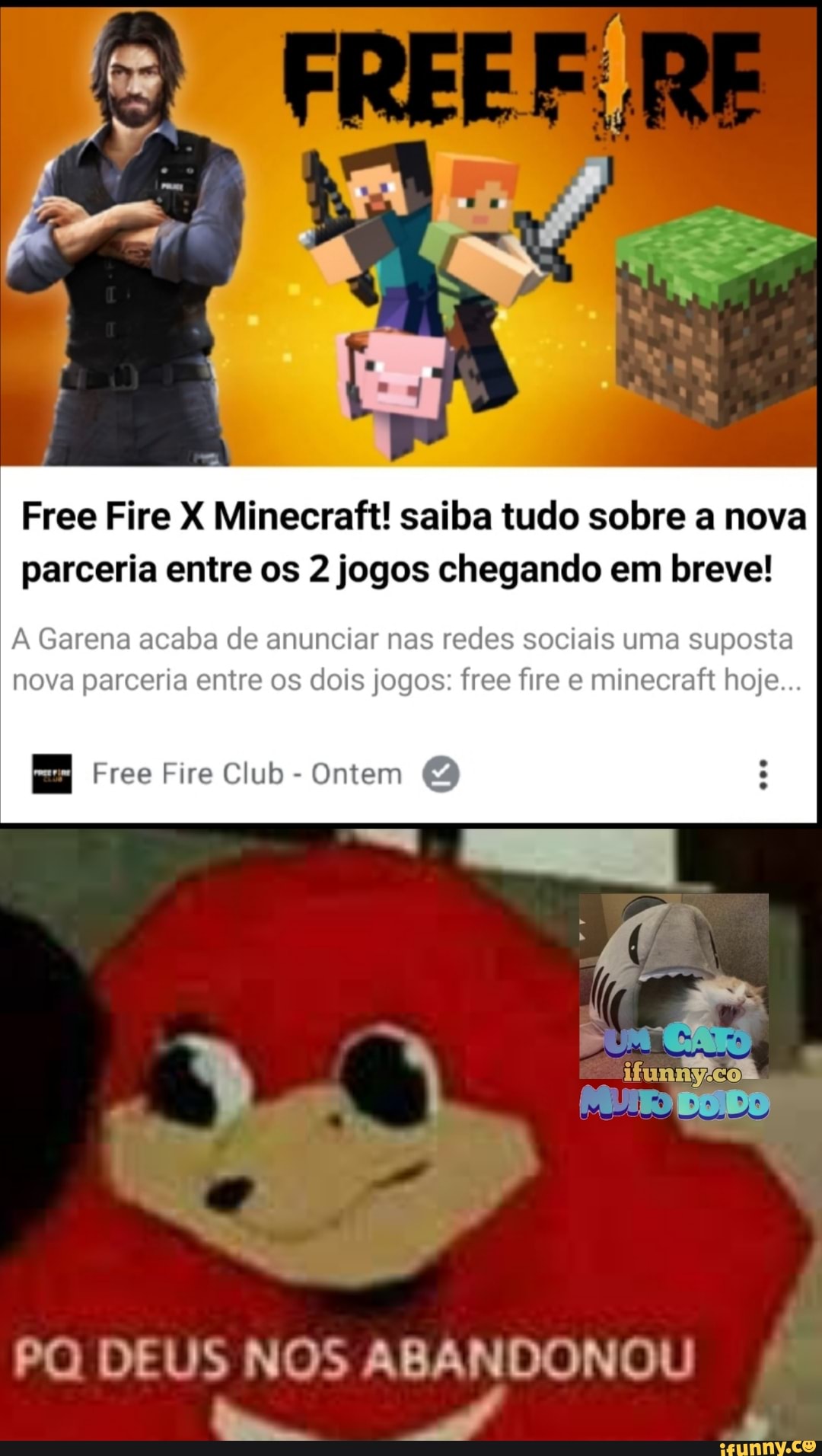 Free Fire Minecraft I Click Jogos - iFunny Brazil
