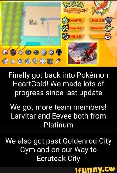 Pokemon Heart Gold and Soul Silver - Goldenrod City (Pokemon on