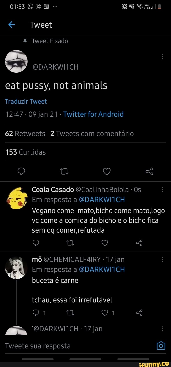 Soca fofo buceta é que nem NFT 04 fev. 22 - Twitter for Android 197  Retweets 55 Tweets com comentário 1.789 Curtidas Q QQ soca fofo Qbilupilled  04 fev. não sei nada de NET 8 ta. 25 756 - iFunny Brazil