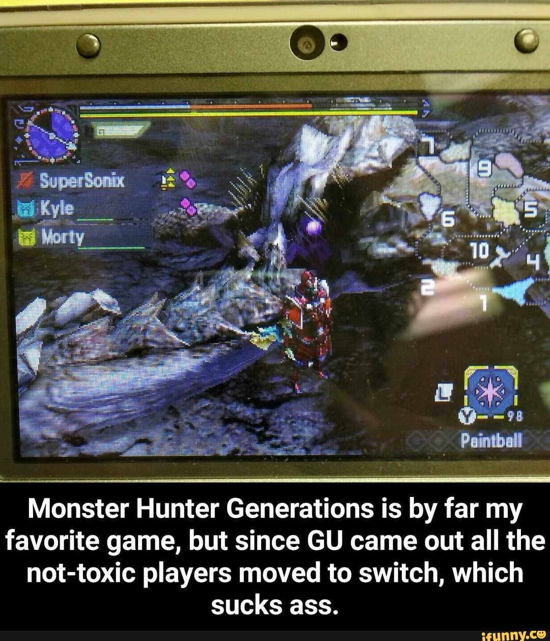 Monster Hunter Generations is by far my favorite game, but since GU came  out all the