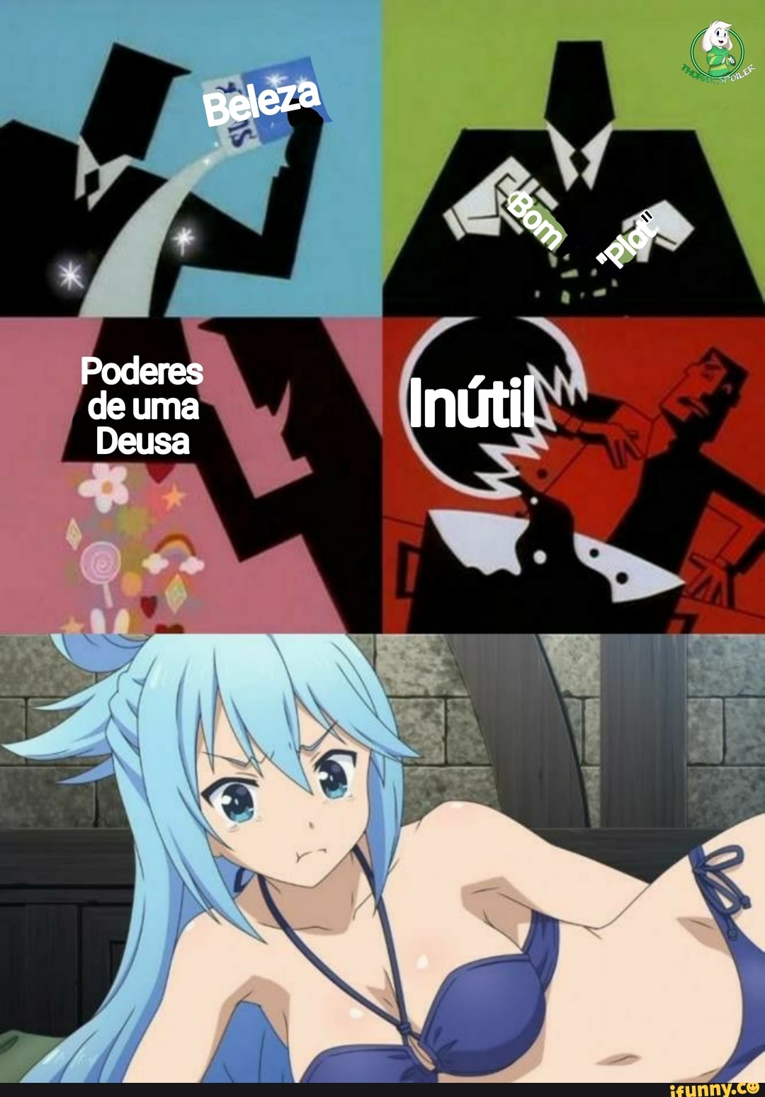 Kazuma x Aqua  Aqua konosuba, Anime, Anime memes funny