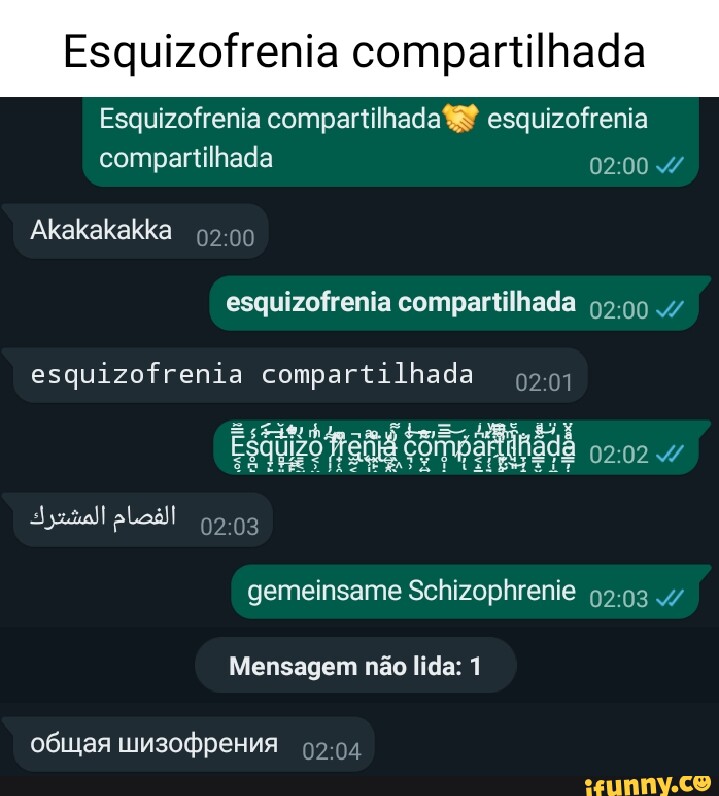 Esquizofrênia memes. Best Collection of funny Esquizofrênia pictures on  iFunny Brazil