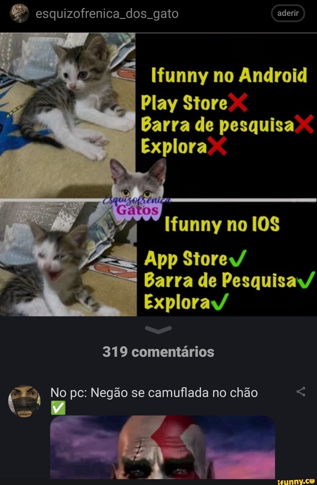 Esquizofrênia memes. Best Collection of funny Esquizofrênia pictures on  iFunny Brazil