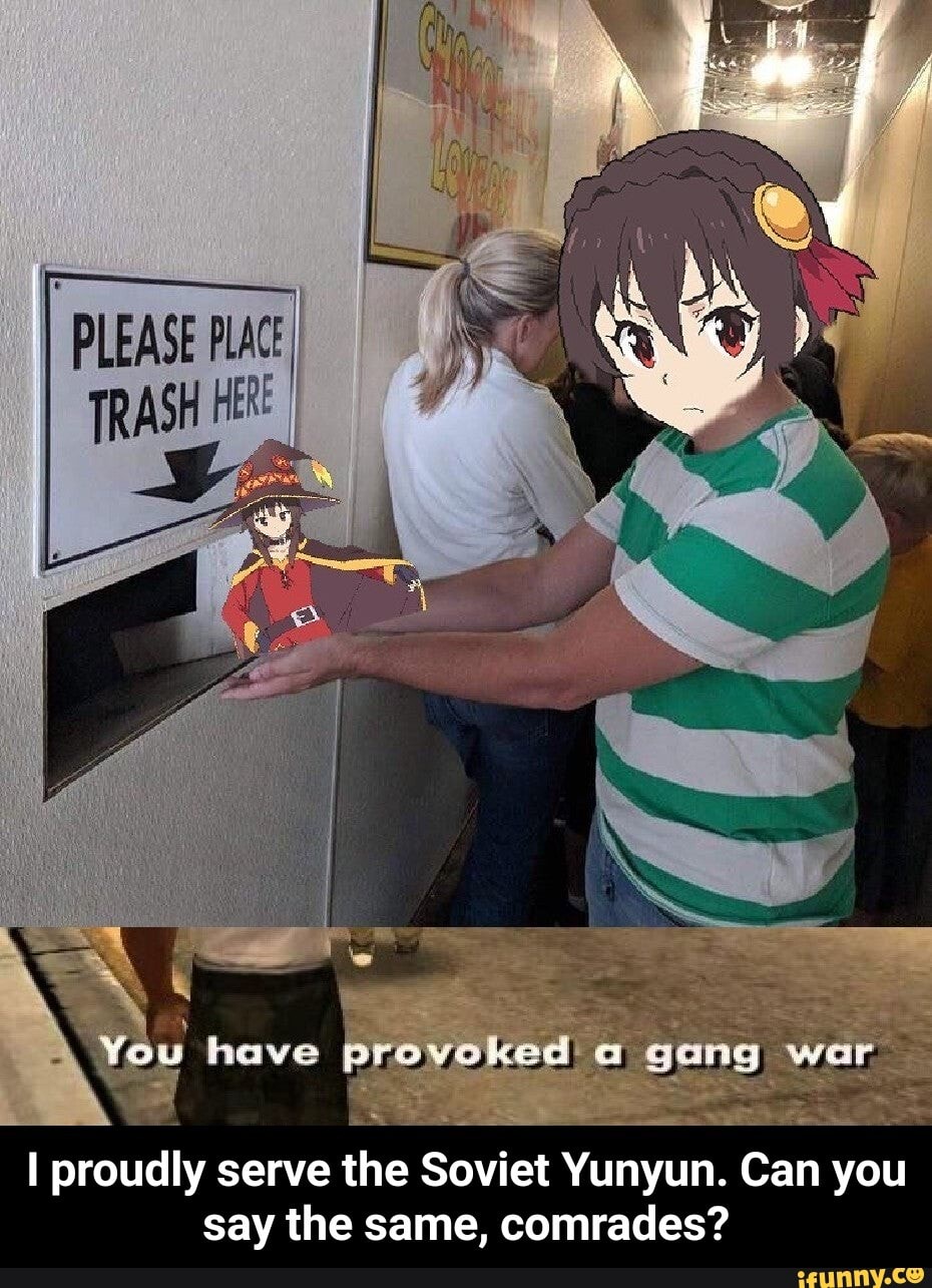 Aco I proudly serve the Soviet Yunyun. Can you say the same, comrades? - I  proudly serve the Soviet Yunyun. Can you say the same, comrades? - iFunny  Brazil