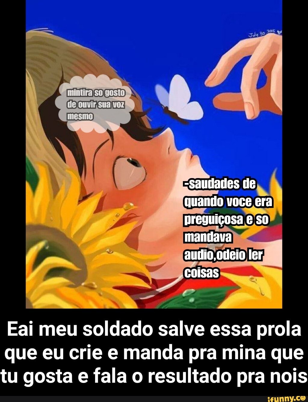 CONFESSE você ja colocou a letra da op de db canta gt no ade poema de sua  de dia das namorada mães ou na ade de sua namorada canta - iFunny Brazil