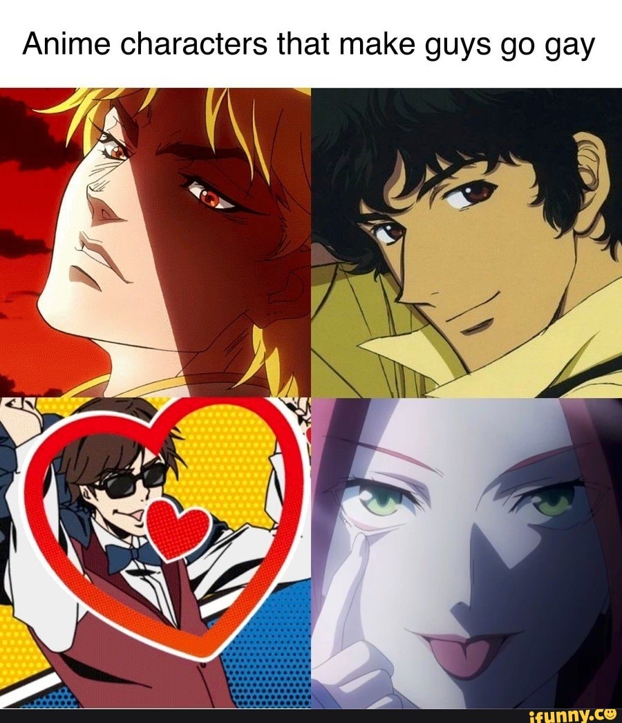 Anime characters that make guys go gay - iFunny Brazil