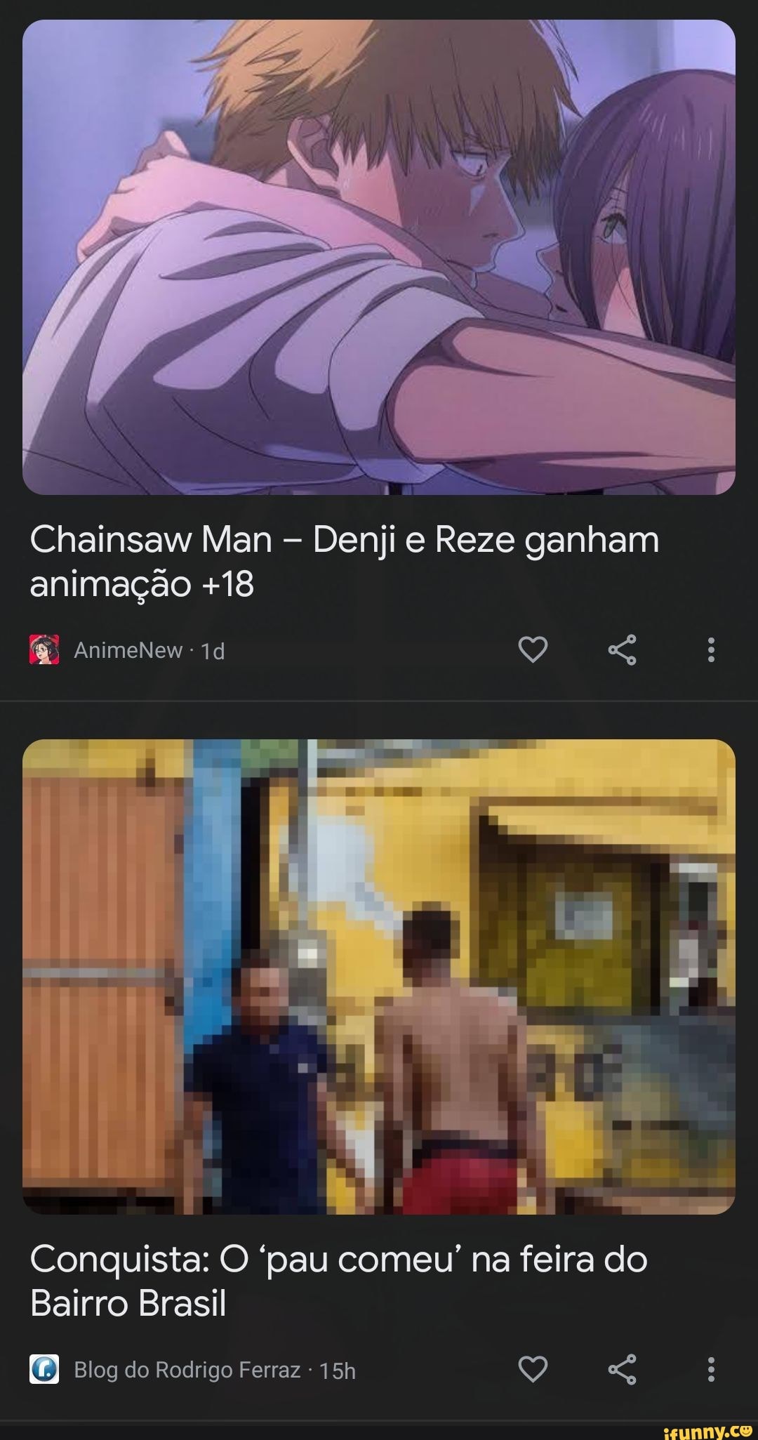 Chainsaw Man - Denji e Makima ganham animação +18 e enlouquece otakus -  AnimeNew
