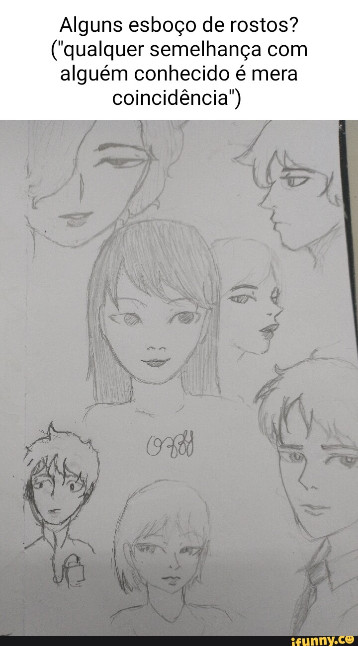 Esboço de anime: rosto de lado  Desenho de rosto, Desenhando esboços,  Esboço de anime