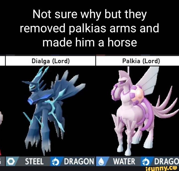 Blunder Policy @Blunder_policy So is this supposed to be a dialga or  palkia? - iFunny Brazil