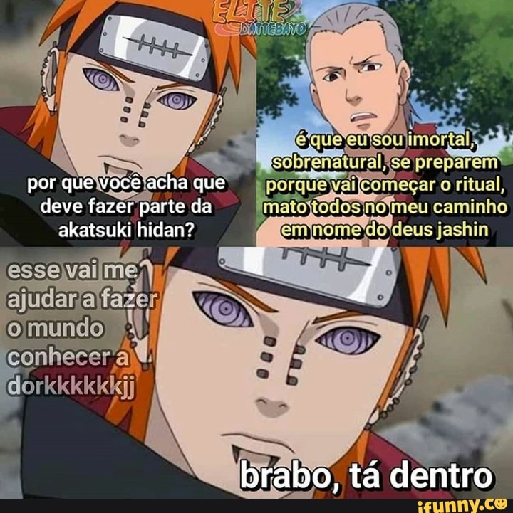 Naruto: Por que o Hidan é imortal?