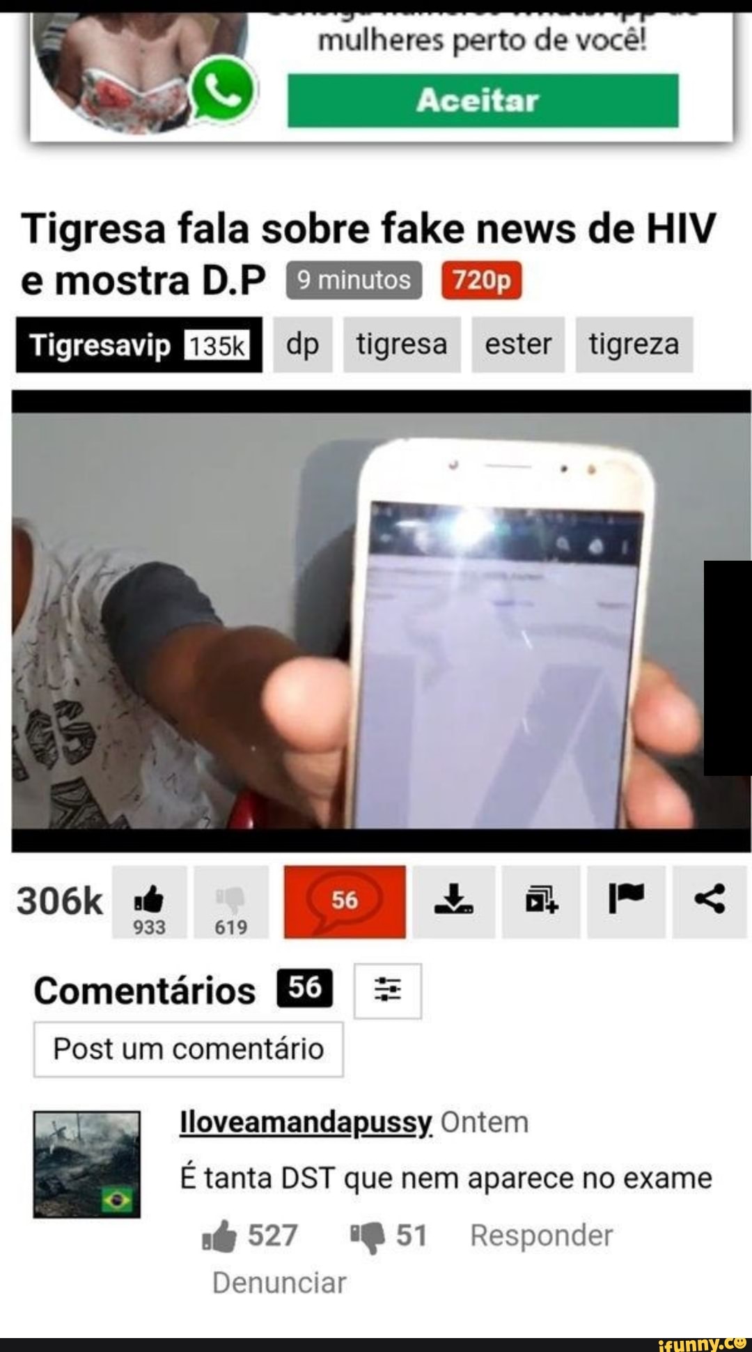 Whatsapp da tigresa vip