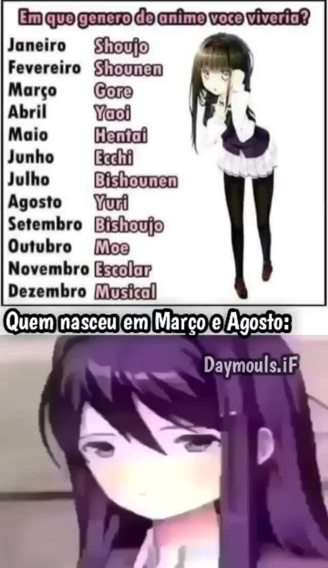 Qual anime você viveria?