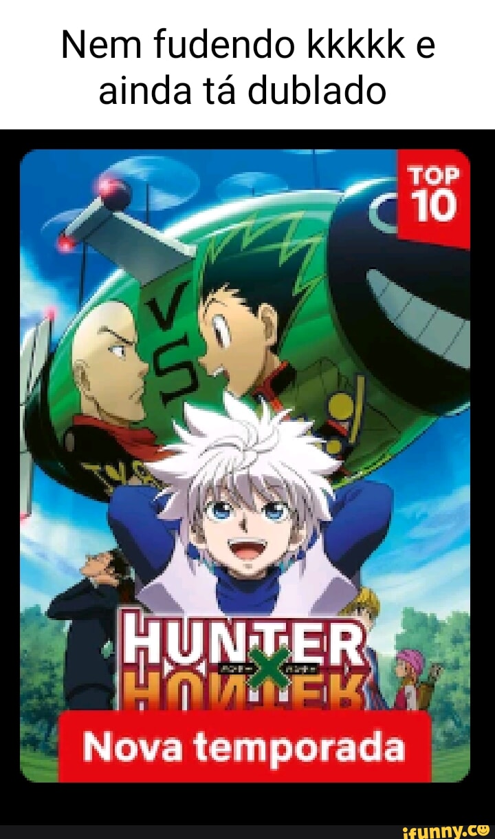 Hunter x Hunter Dublado Data de Estreia na Netlfix 