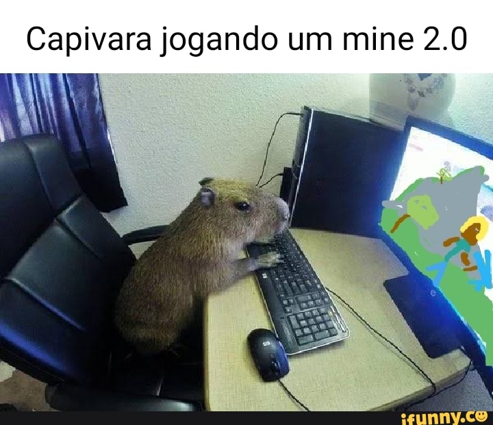 Capivara gamer - iFunny Brazil