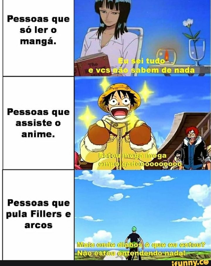 55.- Minutos IMPORTANTES dos eps fillers de One Piece. (E bom ver para não  se perder no próximo arco!) - iFunny Brazil