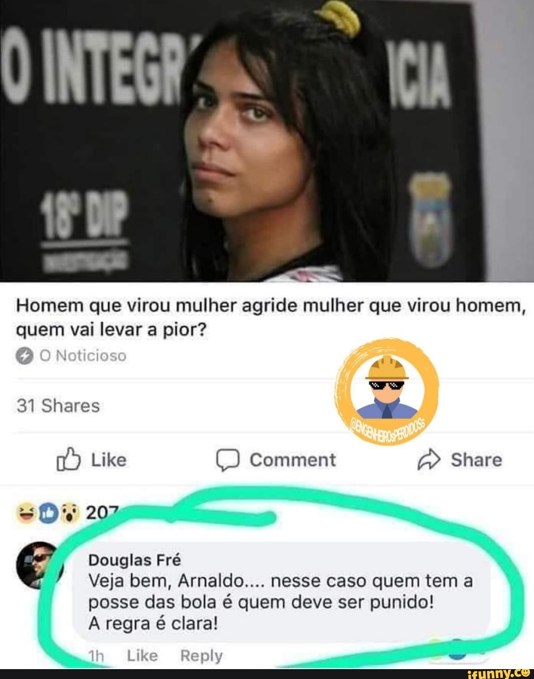 INTEGR De Homem Que Virou Mulher Agride Mulher Que Virou Homem, Quem ...