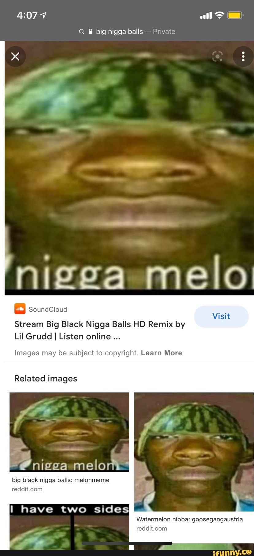 Big black nigga balls hd