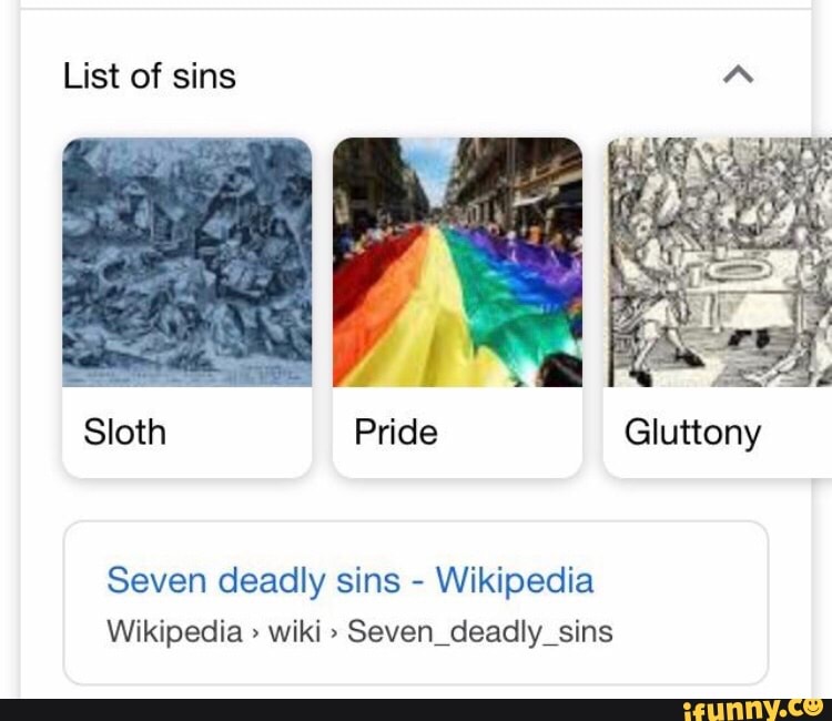 wie heißen die 7 todsünden seven deadly sins