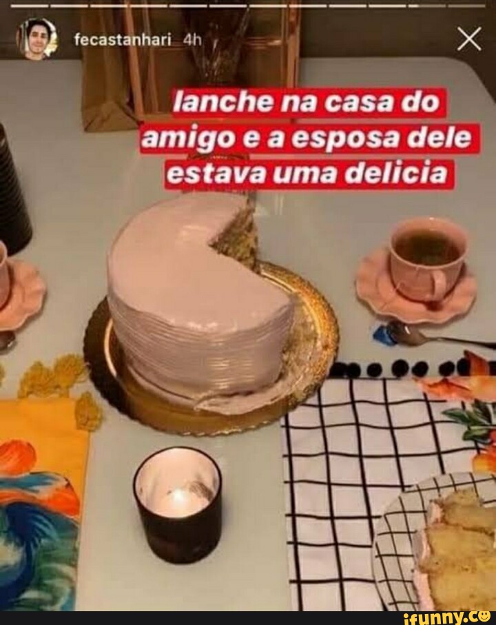 Fecastanhari Lanche Na Casa Do Amigo E A Esposa Dele Estava Uma