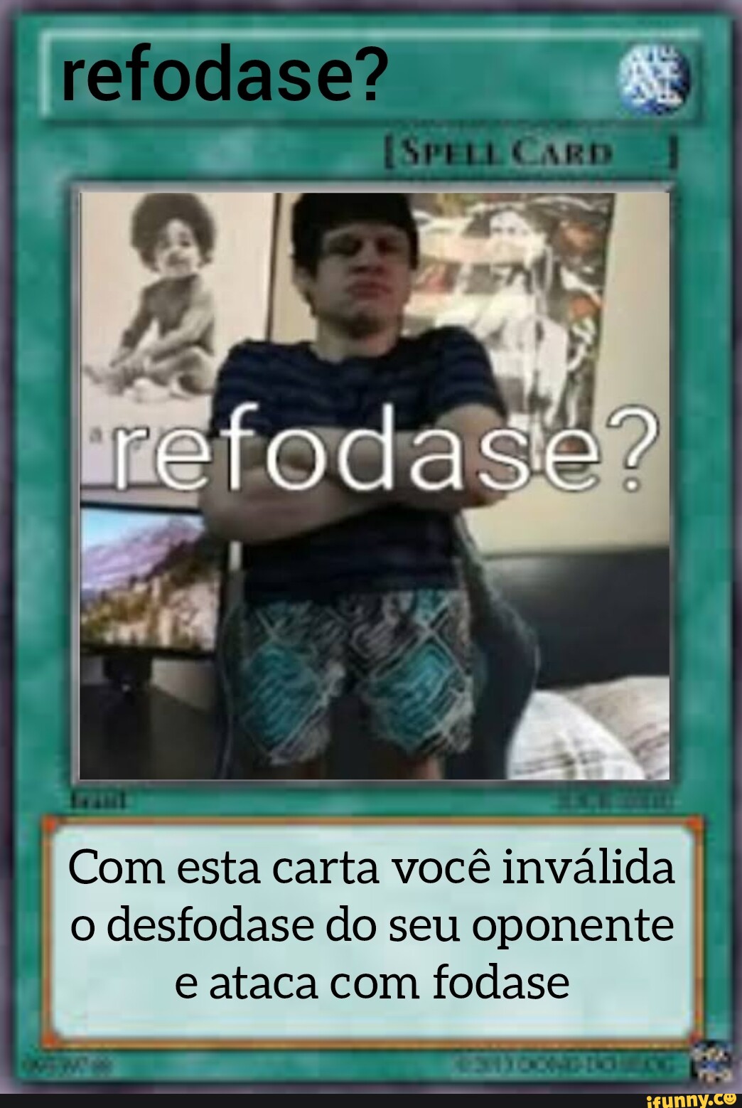 Fato assustador: Se o seu meme for um meme Defiro assustador, existe uma  classe de 97% De tacarem o fodase - iFunny Brazil