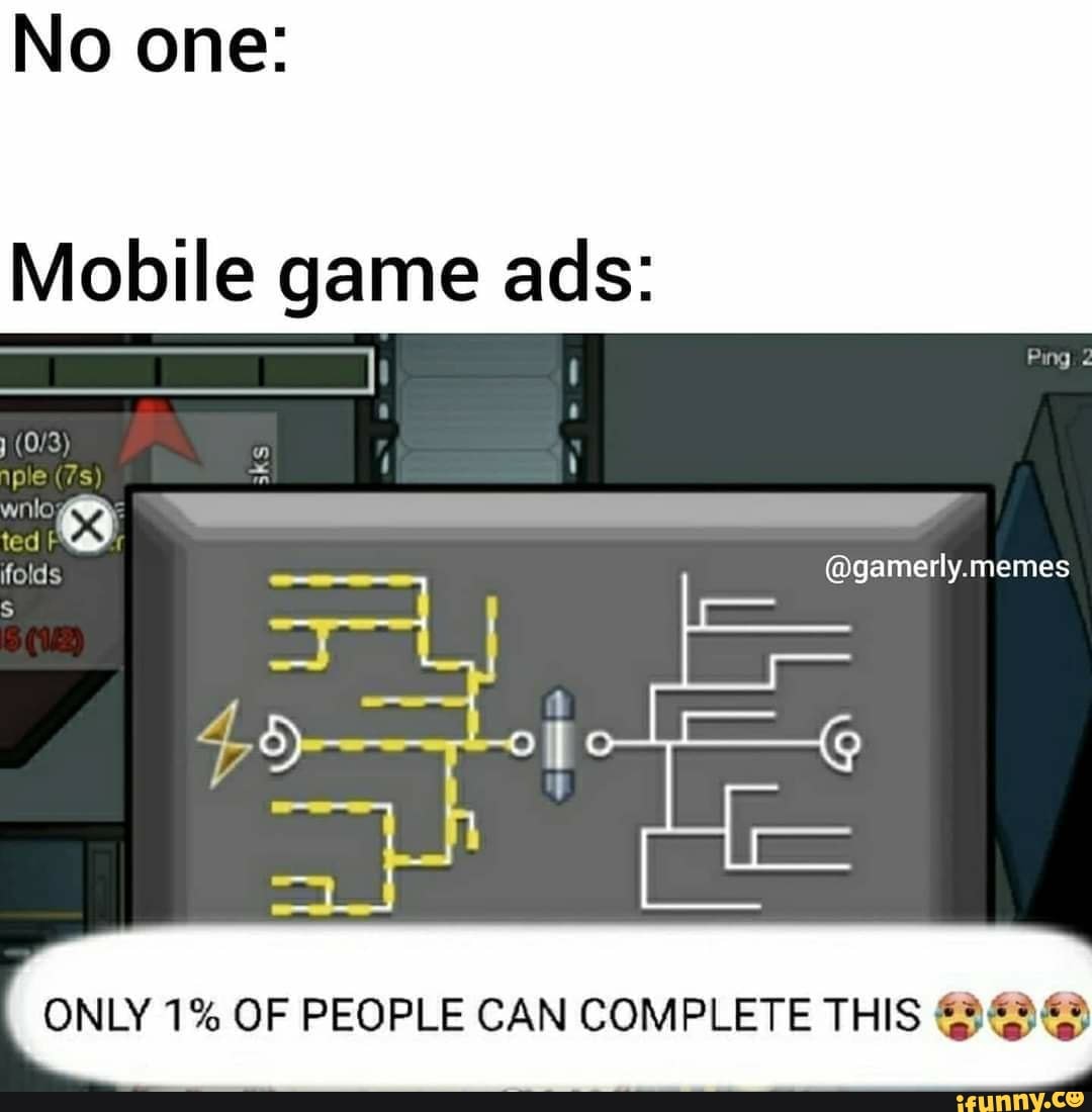 Quando vejo uma propaganda de jogo mobile 😂 . #games #meme #geek