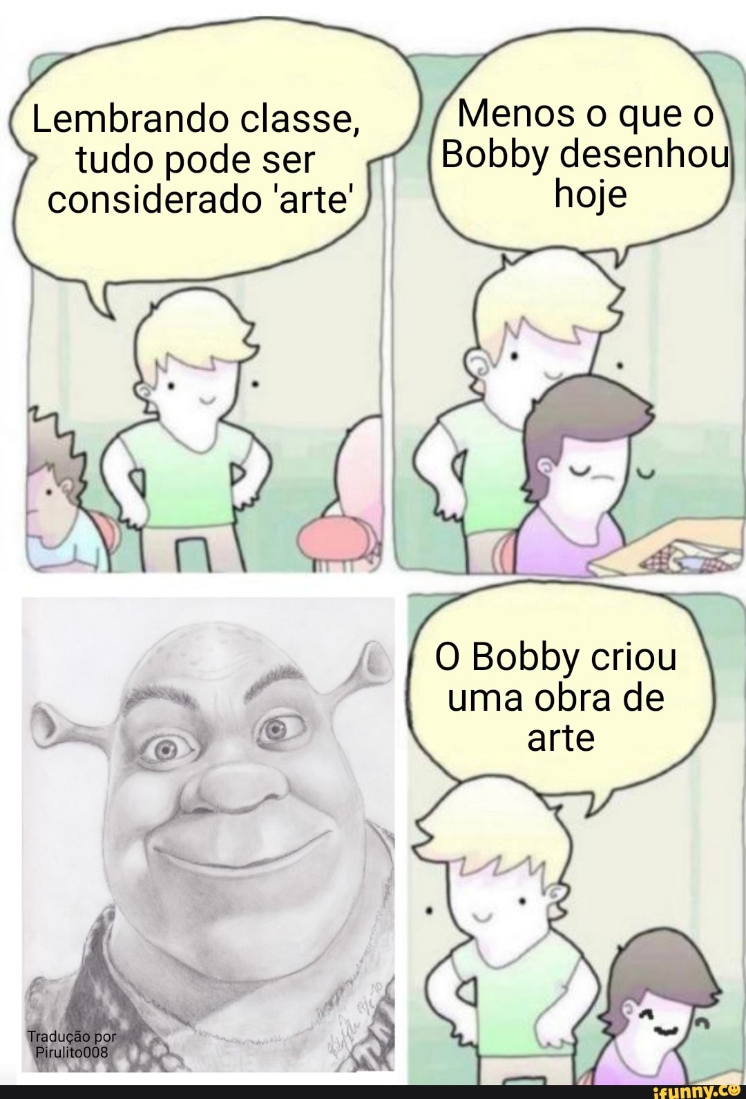 Shrek na lama para colorir - Imprimir Desenhos