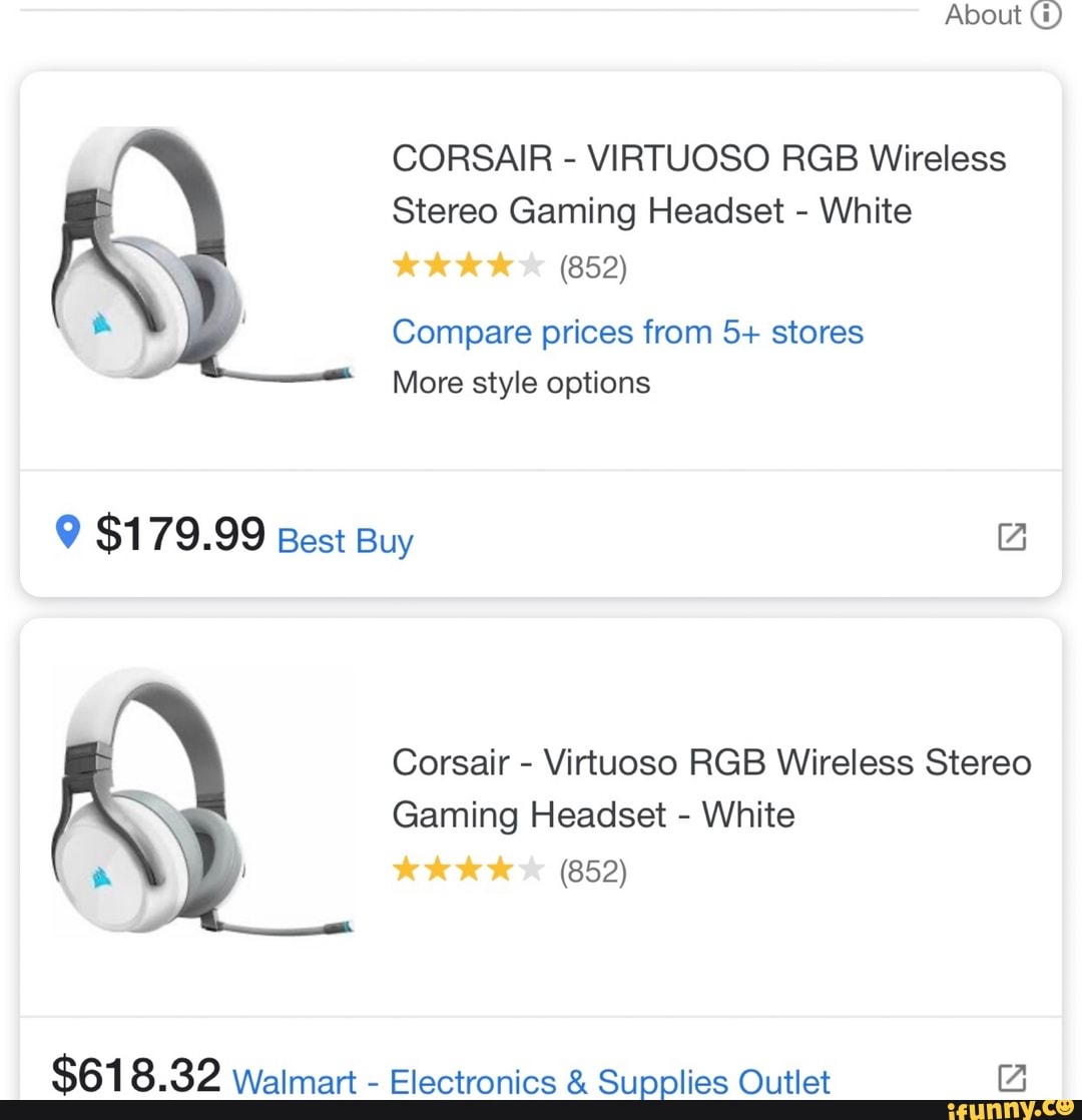 About CORSAIR VIRTUOSO RGB Wireless Stereo Gaming Headset