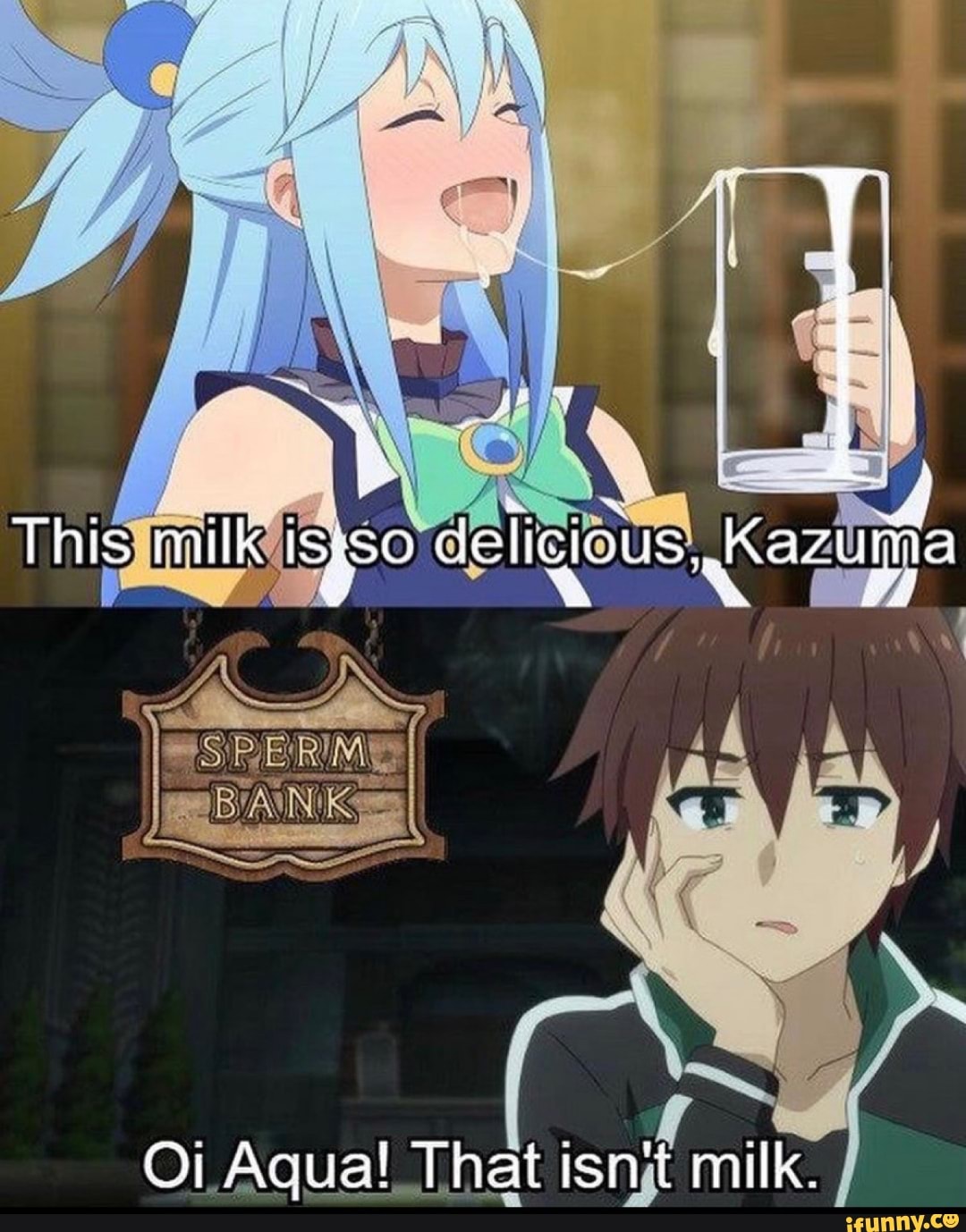 Anime Memes  on X: These glass of milk looks kinda sus   ANIME MEMES ~ These glass of milk looks kinda sus  please check out my videos! and subscribe #animemes   /