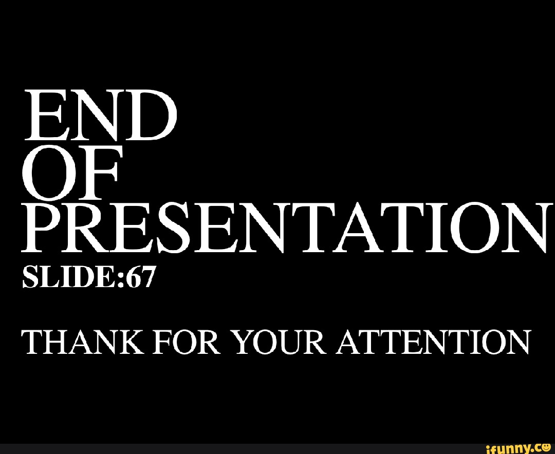 thank you for your attention presentation