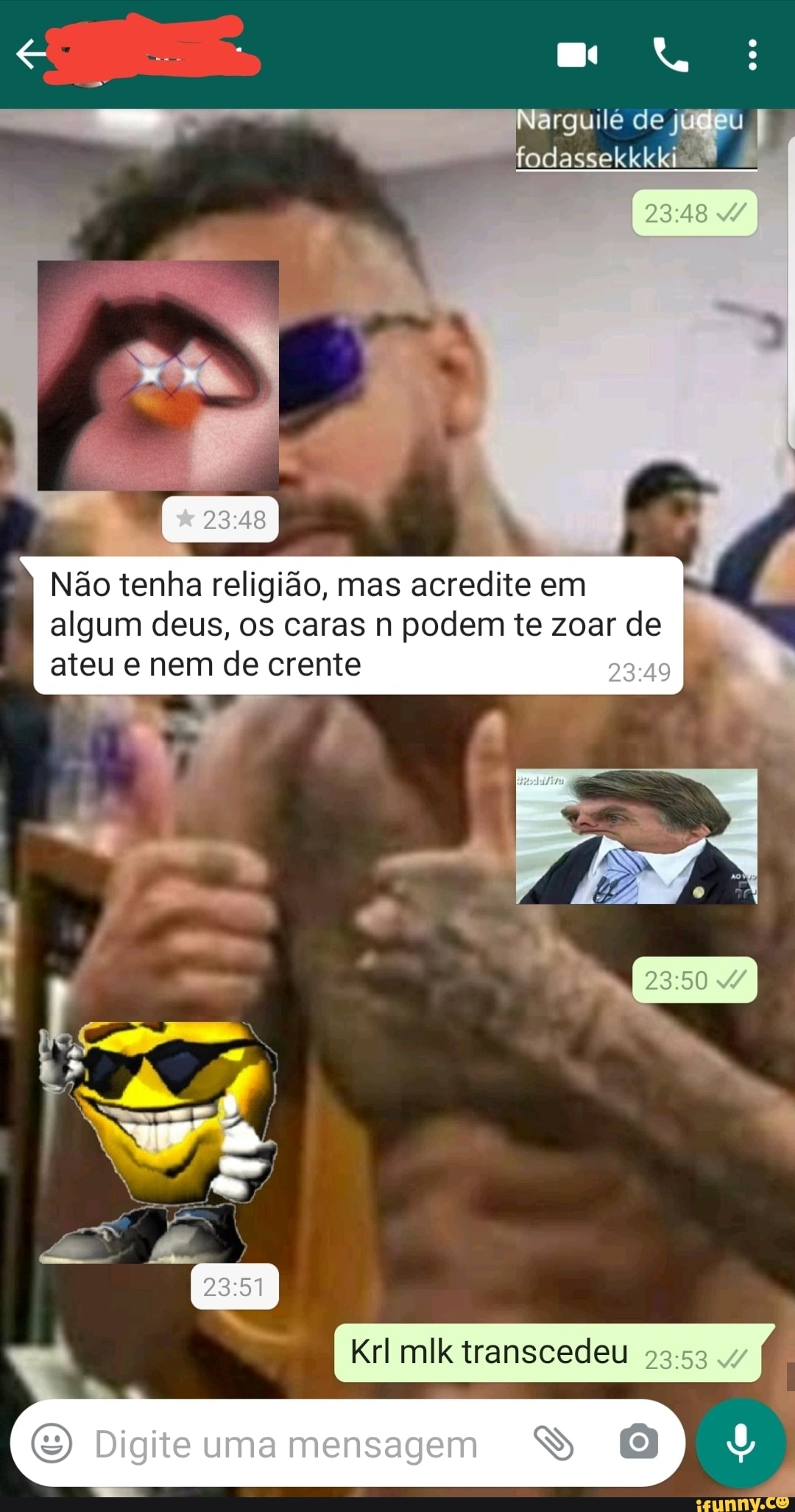 Crentes após verem um Meme de sua religião todos ter Pipoquir LORO HE  linguas SUS - iFunny Brazil