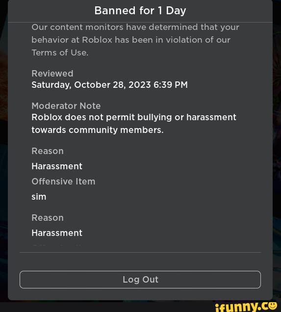 It got real es Banned for 1 Day Our content monitors have