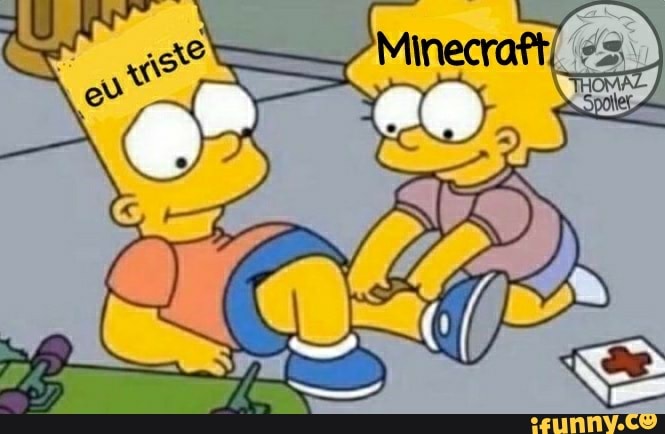 meme dos simpsons triste