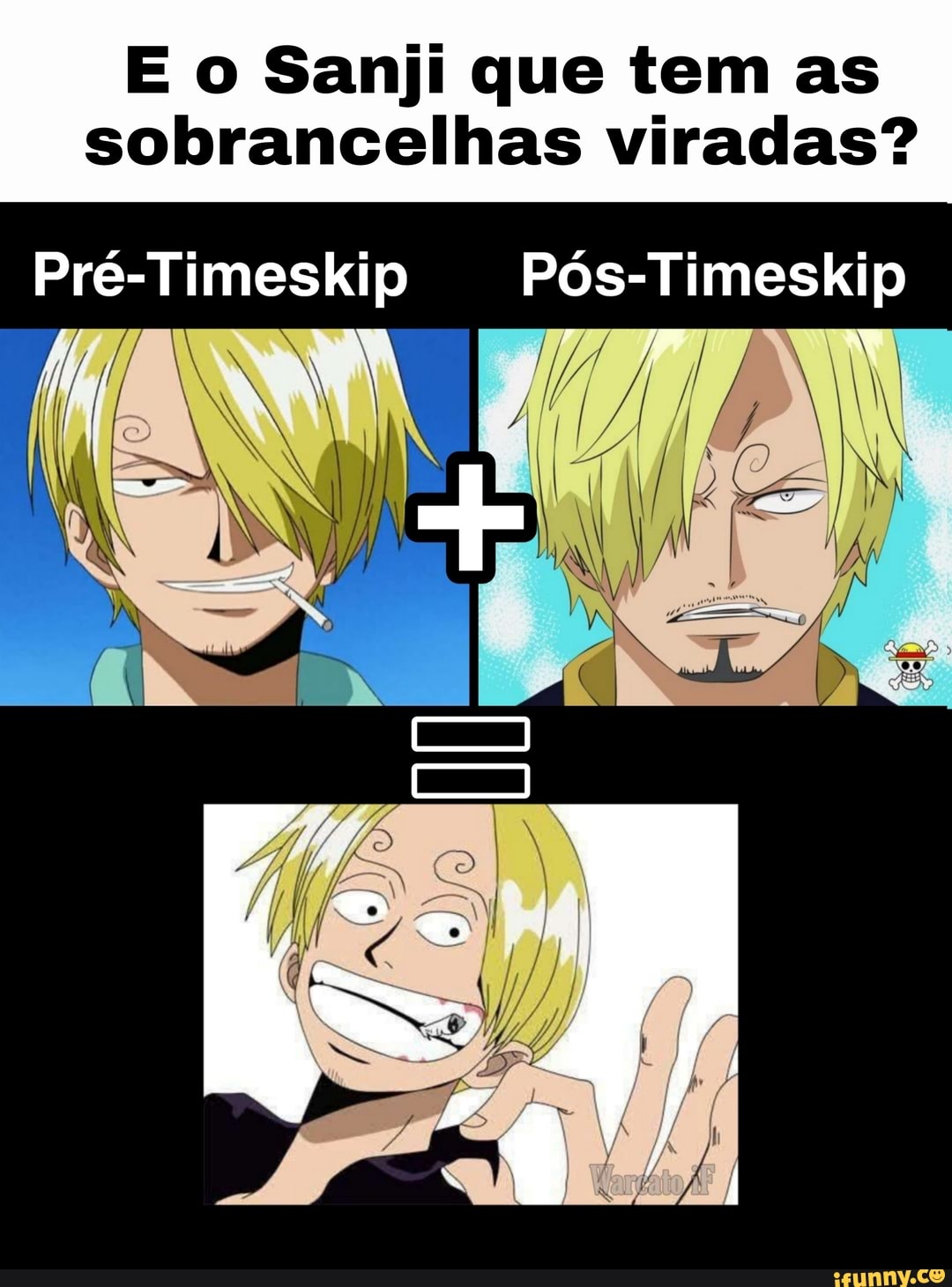 Kokoro destruindo os sonhos do Sanji kkkkk 