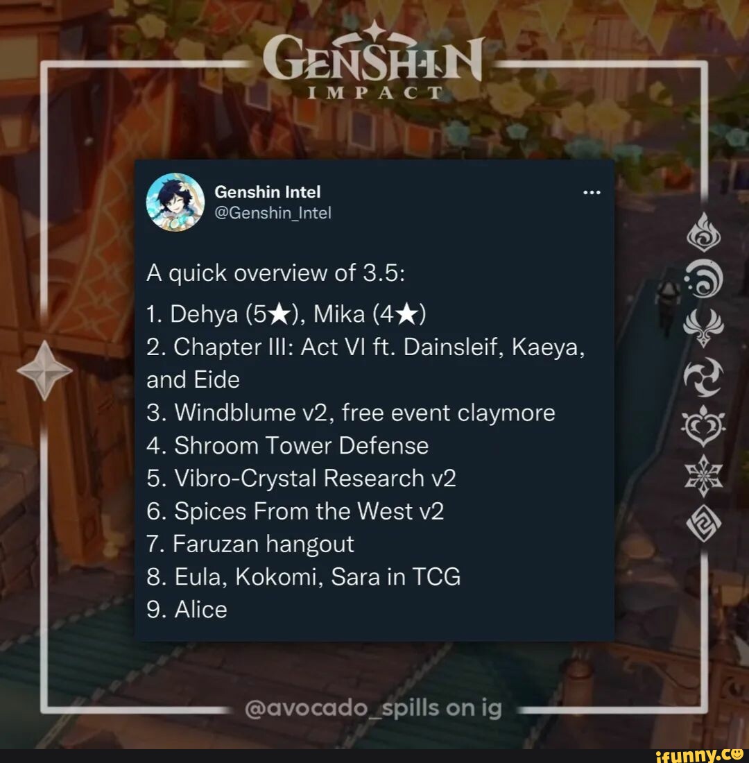 TIER LIST das Personagens mais GOSTOSAS de GENSHIN DI DE PA - iFunny Brazil