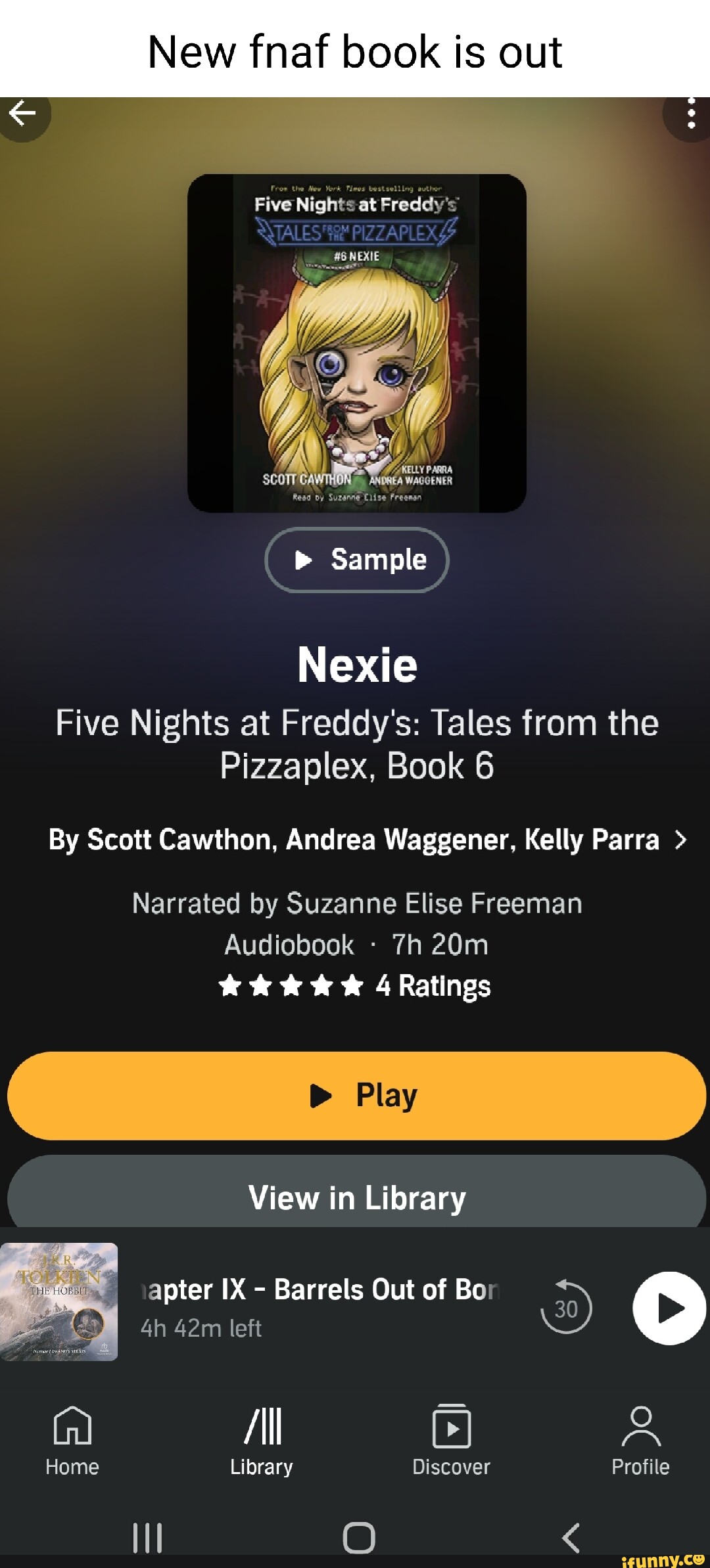 Nexie (Tales from the Pizzaplex, #6) by Scott Cawthon