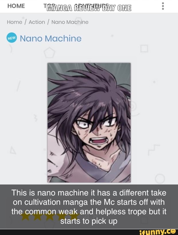 Nano Machine] Early Nanomachine was good: Nano+MC dialogs and