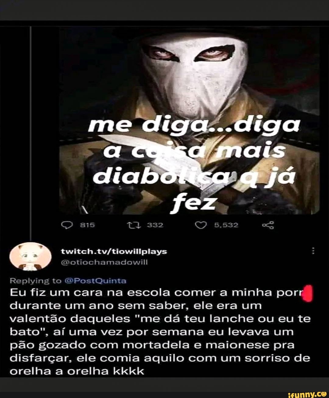 Gozado memes. Best Collection of funny Gozado pictures on iFunny Brazil