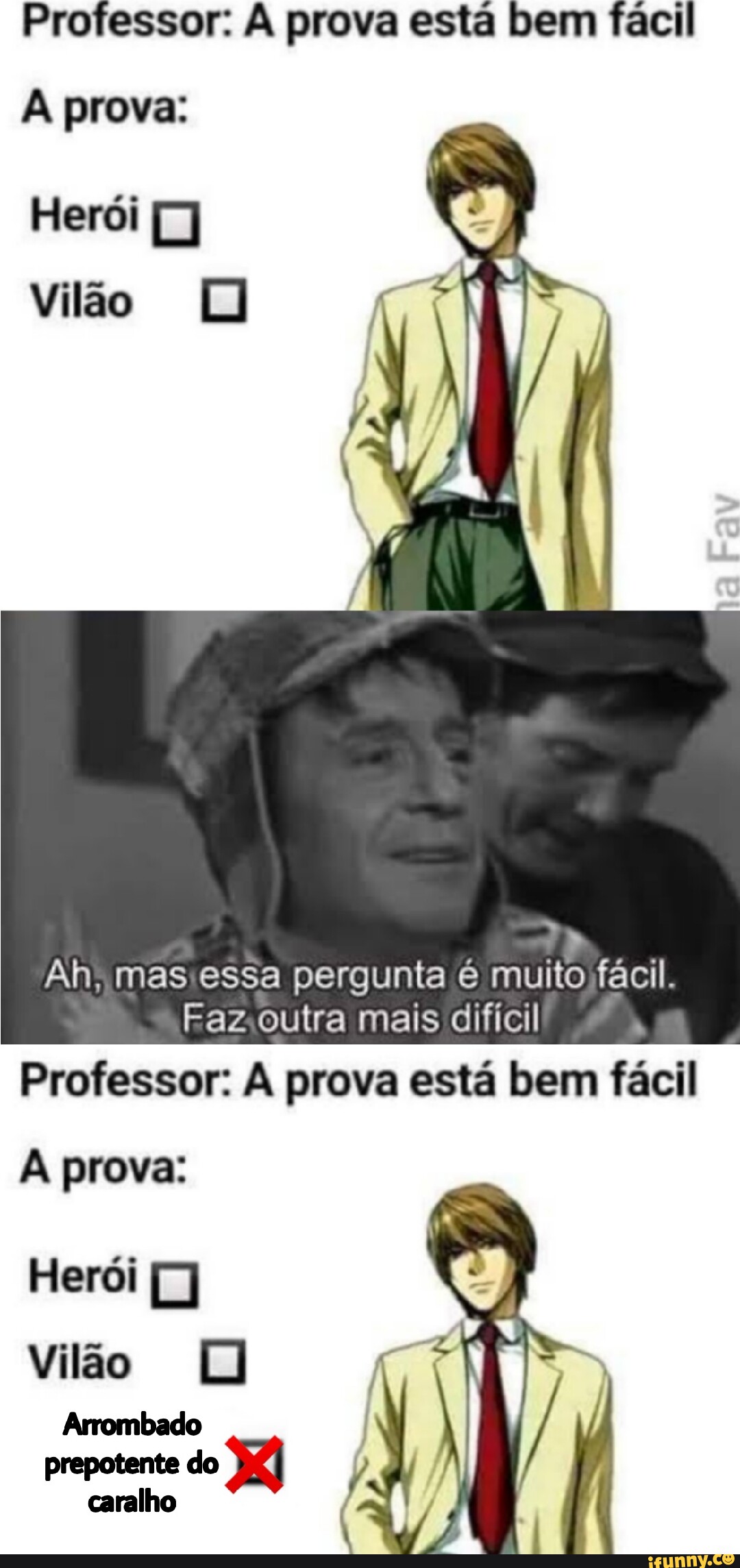 Professor a prova está bem A proves qual das altamaiivas e um