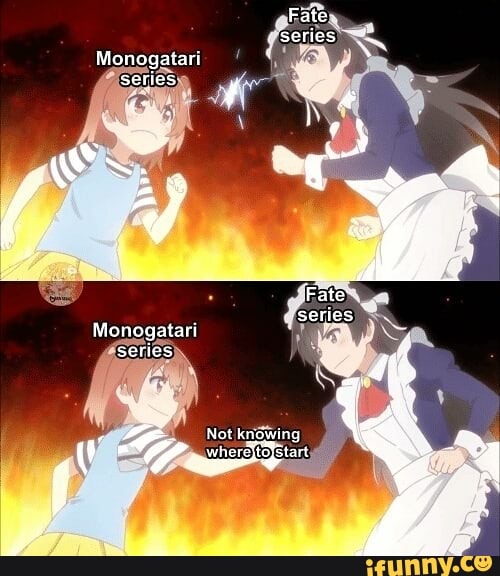 MONOGATARI SERIES- We accomodate all your fetishes: EN Soe - iFunny Brazil