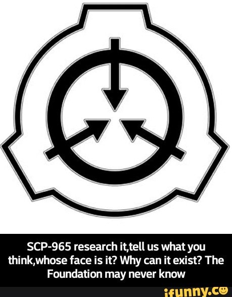 SCP-965 research intel! us what you think,whose face i it? Why can