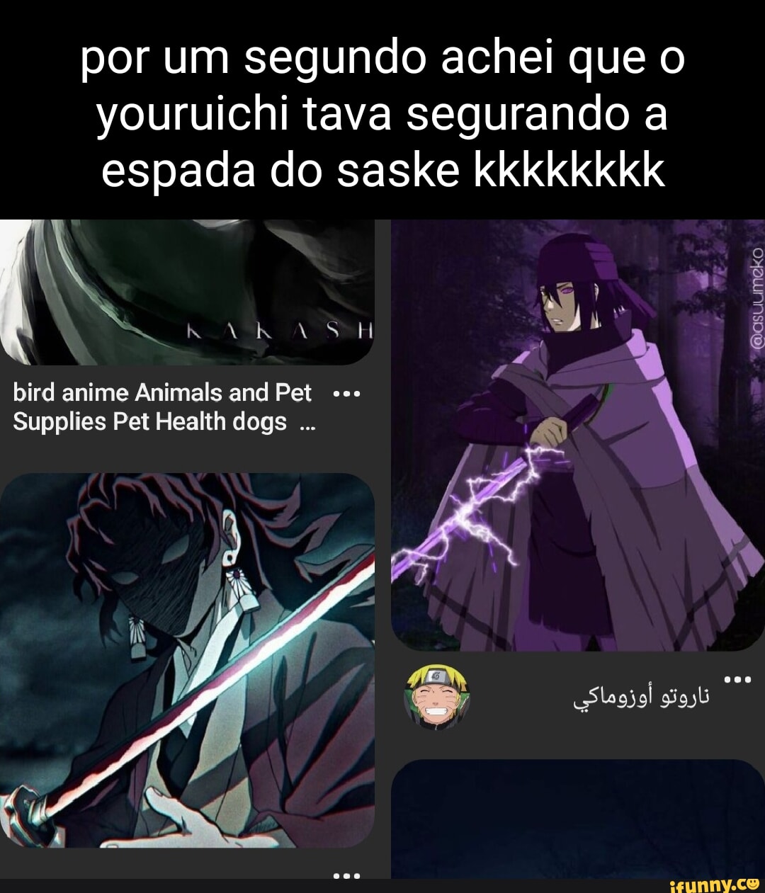 Memes de animes kkkkkk  Naruto Shippuden Online Amino