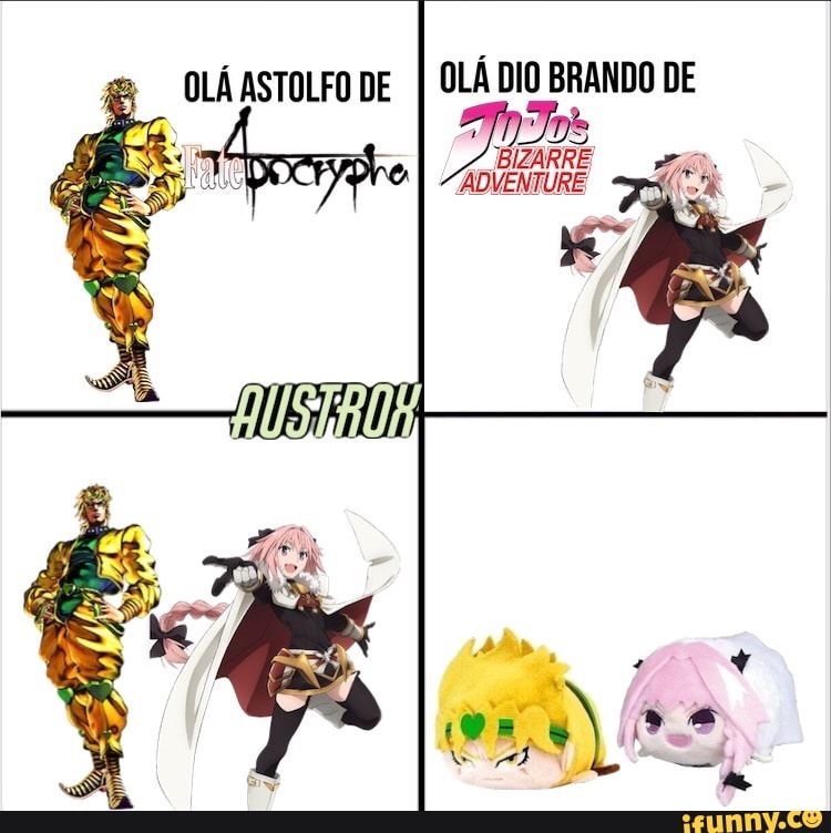 Dio Brando: VERY - iFunny Brazil