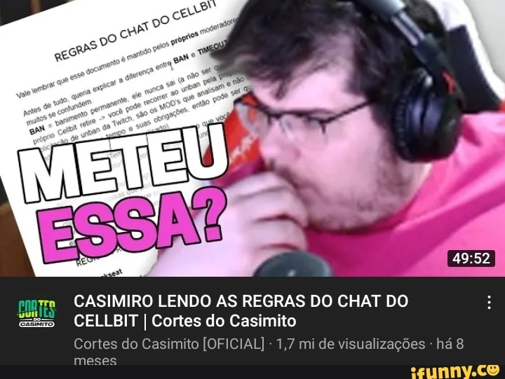 casimito - cara entao