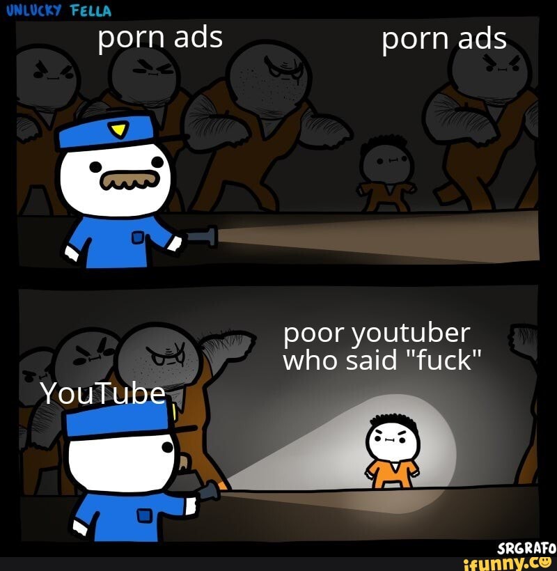 800px x 820px - UNLUCKY FELLA porn ads porn ads poor youtuber who said \