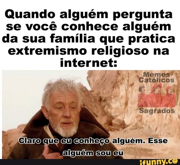 Memes católicos - Da série Jogar futebol é pecado