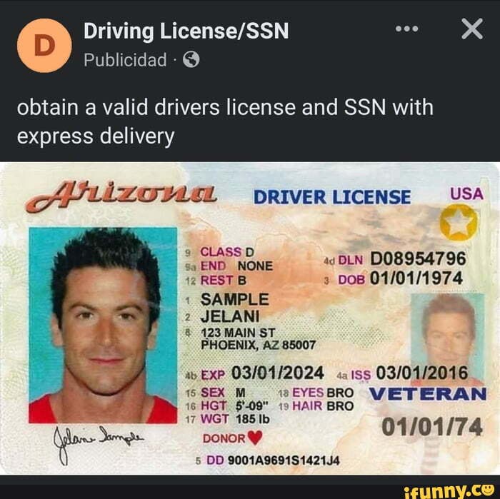 Jelani Sample is no longer the face of Arizona driver's licenses